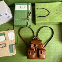 Load image into Gallery viewer, Gucci Bamboo Small Backpack
