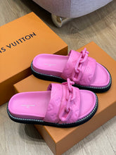 Load image into Gallery viewer, Louis Vuitton Sunset Flat Comfort Mule
