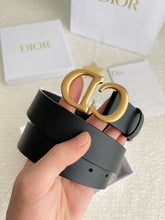 Load image into Gallery viewer, Christian Dior Leather Belt
