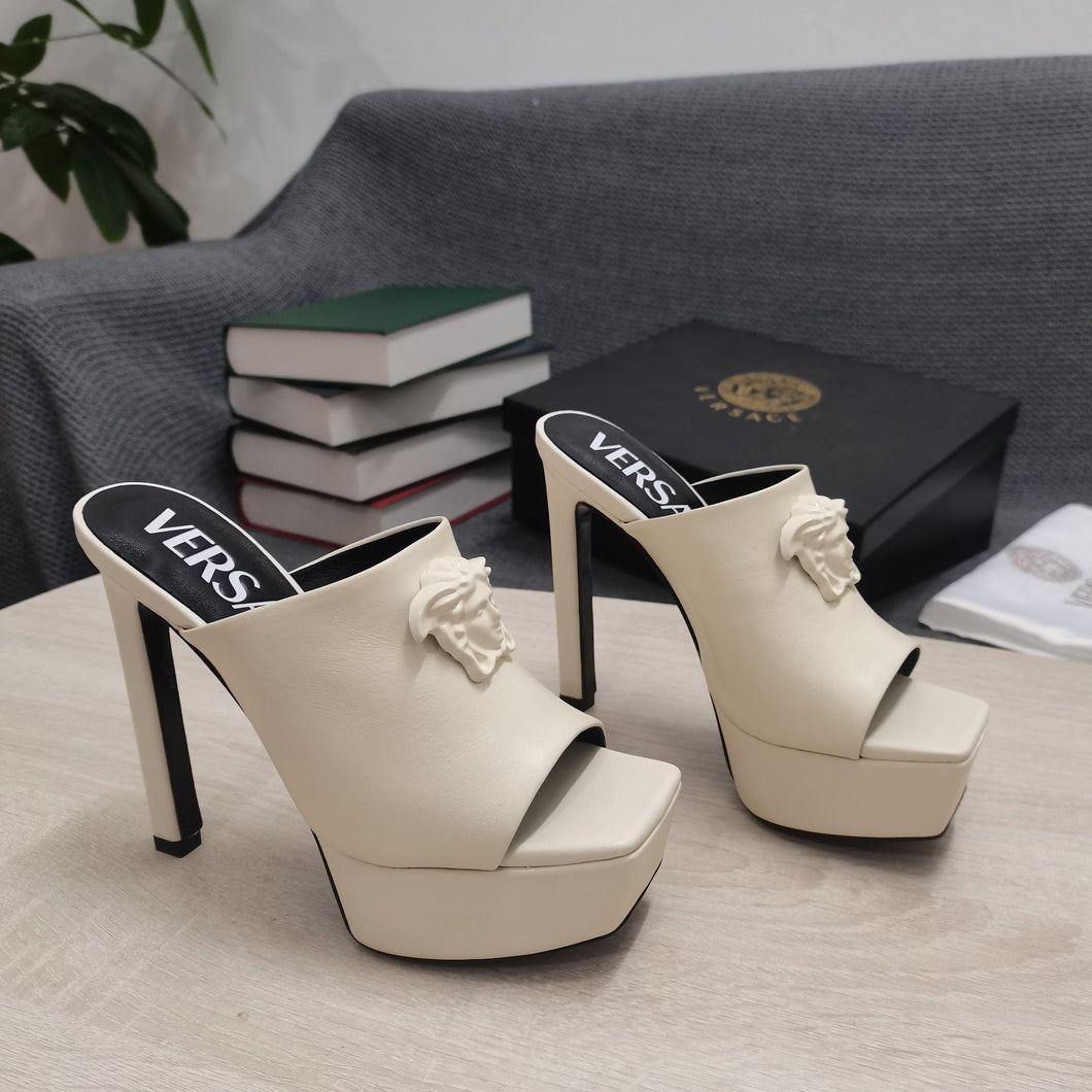 Versace LA MEDUSA PLATFORM MULES