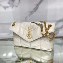 Load image into Gallery viewer, YSL PUFFER MEDIUM BAG IN QUILTED LAMBSKIN
