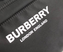 Load image into Gallery viewer, Burberry Logo Print Econyl  Backpack
