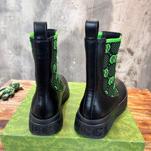 Load image into Gallery viewer, Gucci Women  Boots with GG Jersey
