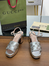Load image into Gallery viewer, Gucci Interlocking G  Studs Sandal
