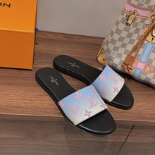 Load image into Gallery viewer, Louis Vuitton Lock it flat Mule
