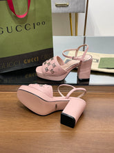 Load image into Gallery viewer, Gucci Interlocking G  Studs Sandal
