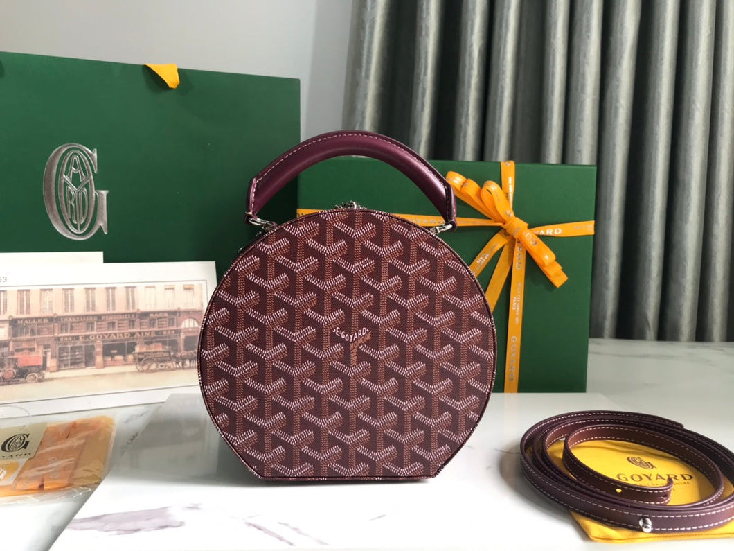 Goyard The Alto Hatbox Trunk Bag