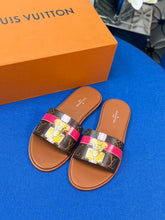 Load image into Gallery viewer, Louis Vuitton Lock It  Flat Mule
