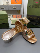 Load image into Gallery viewer, Gucci Double G  Sandal
