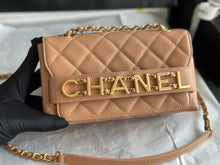 Load image into Gallery viewer, Chanel Front Logo Flap Bag
