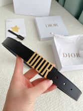 Load image into Gallery viewer, Christian Dior Leather Belt
