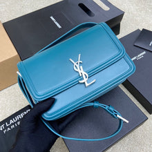 Load image into Gallery viewer, YSL Solferino Medium Satchel In Box Leather
