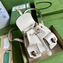 Load image into Gallery viewer, Gucci Bamboo Small Backpack
