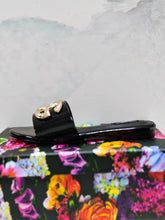 Load image into Gallery viewer, Dolce &amp; Gabbana Polished Calfskin Sliders with DG logo
