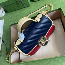 Load image into Gallery viewer, Gucci  Marmont Mini Top Handle Bag
