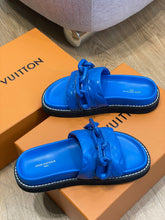 Load image into Gallery viewer, Louis Vuitton Sunset Flat Comfort Mule
