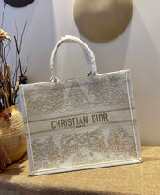 Load image into Gallery viewer, Christian Dior Book Tote Bag
