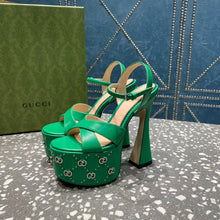Load image into Gallery viewer, Gucci Interlocking G  Studs Sandal

