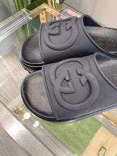 Load image into Gallery viewer, Gucci Slide Sandal With interlocking G
