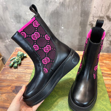 Load image into Gallery viewer, Gucci Women  Boots with GG Jersey
