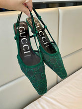Load image into Gallery viewer, Gucci GG Slingback Pump
