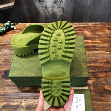 Load image into Gallery viewer, Gucci Platform Perforated G Sandals
