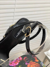 Load image into Gallery viewer, Dolce &amp; Gabbana Patent Leather Sandals
