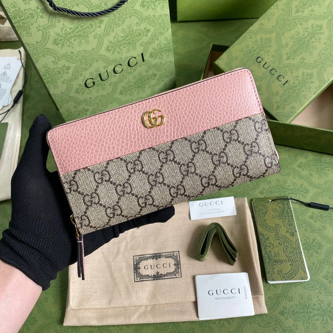 Gucci GG Marmont Zip Around Wallet