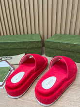 Load image into Gallery viewer, Gucci GG Platform Sandal
