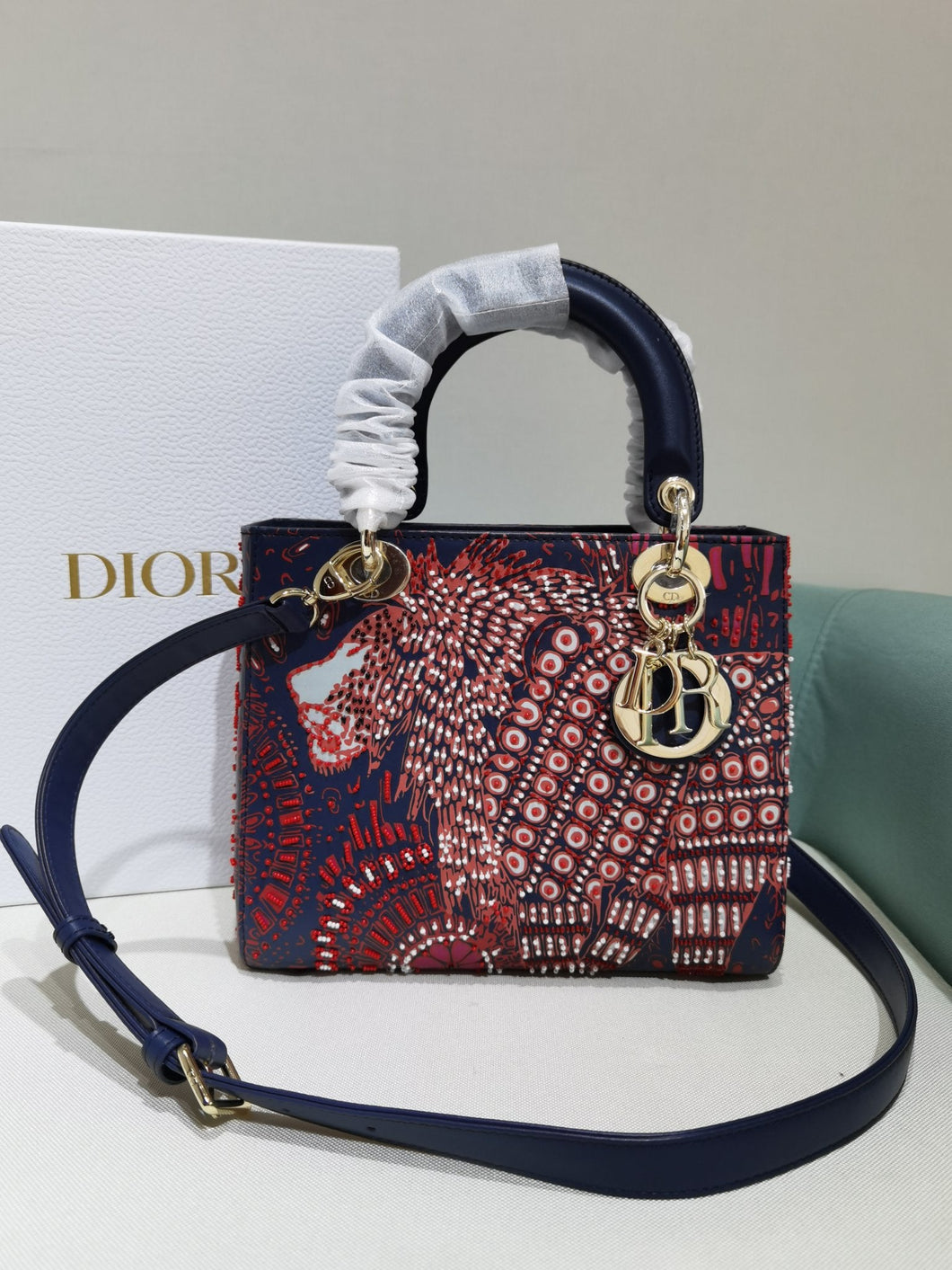 Christian Dior Medium Lady D Lite Bag