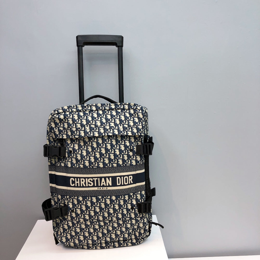 ヴィンテージDIOR Christian Dior BAGAGES Christian Dior Small Travel Suitcase