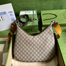 Load image into Gallery viewer, Gucci Attache Medium Shoulder Bag
