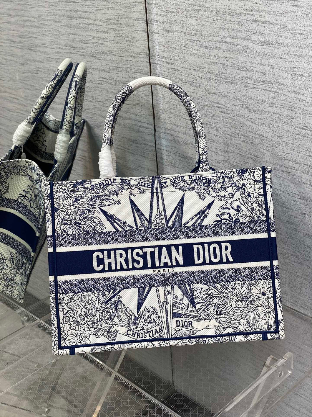 Christian Dior Book Tote Bag
