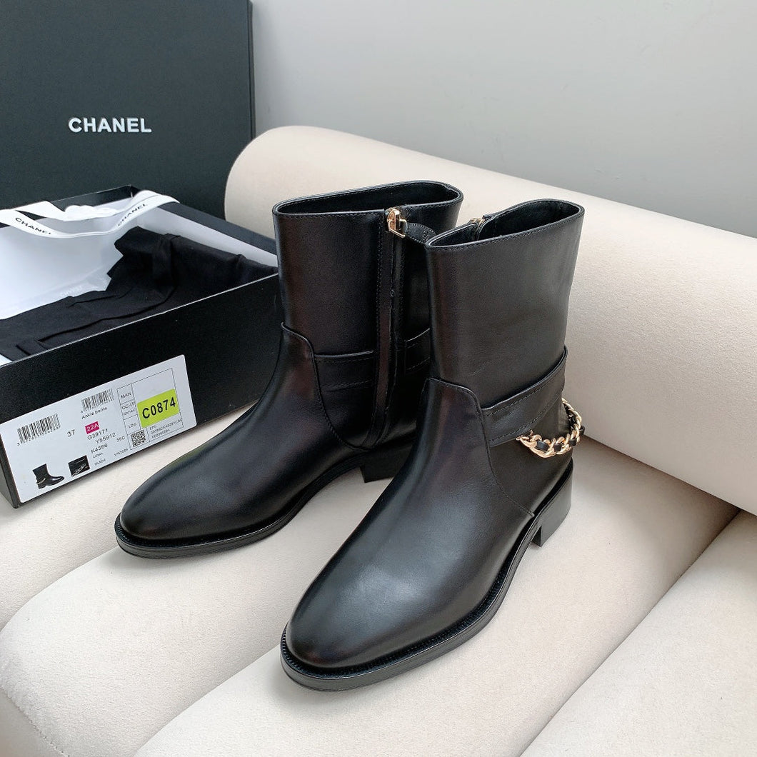 Chanel Ankle Boots