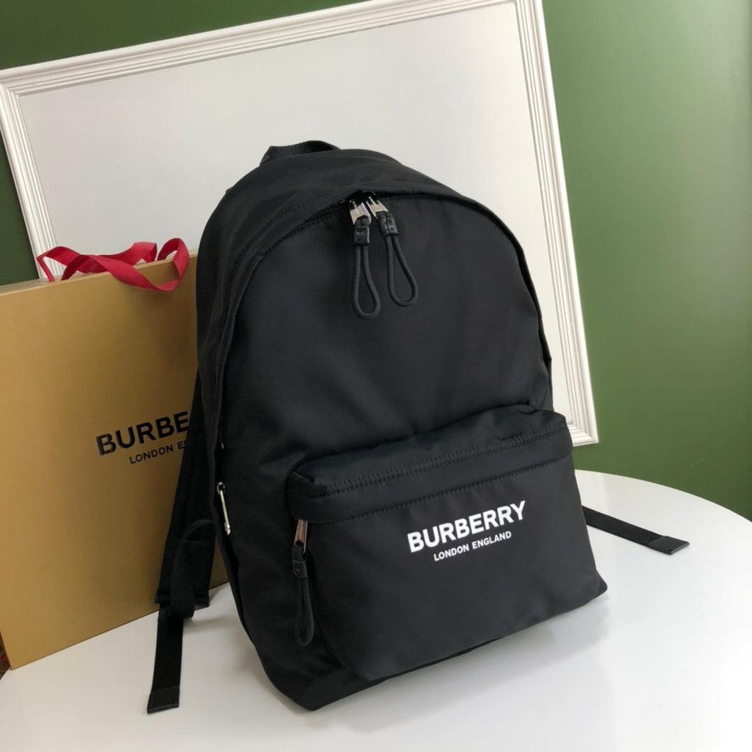 Burberry Logo Print Econyl  Backpack
