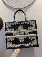 Load image into Gallery viewer, Christian Dior Book Tote Bag
