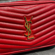 Load image into Gallery viewer, YSL Lou Mini Bag In Quilted  Grain  De Poudre Embossed Leather
