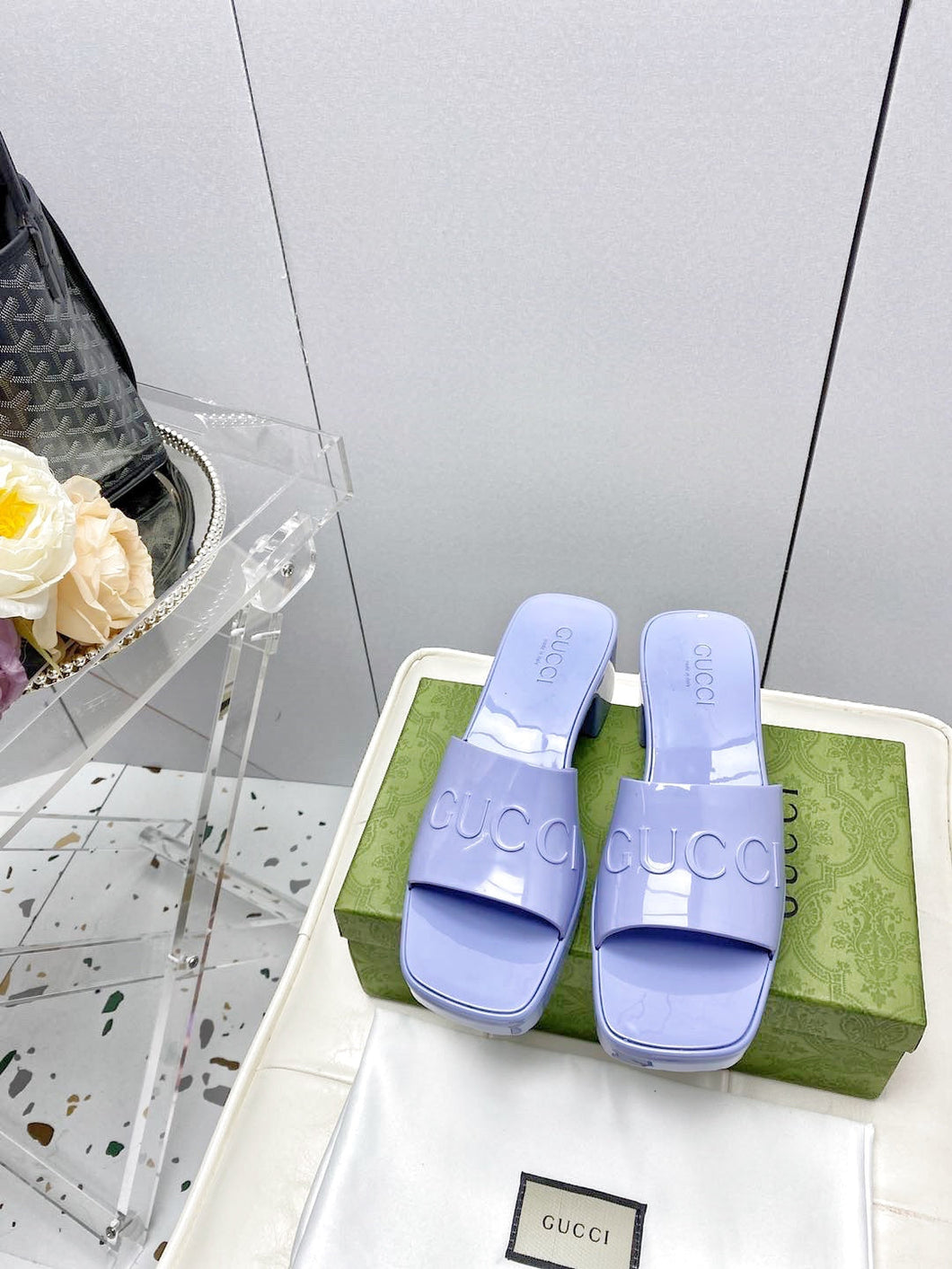 Gucci Rubber Slide Sandal