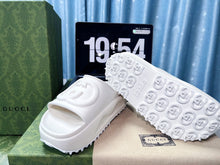 Load image into Gallery viewer, Gucci Slide Sandal With interlocking G
