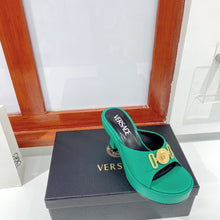 Load image into Gallery viewer, Versace  Medusa Biggie Mule
