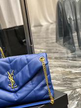 Load image into Gallery viewer, YSL PUFFER MEDIUM BAG IN QUILTED LAMBSKIN
