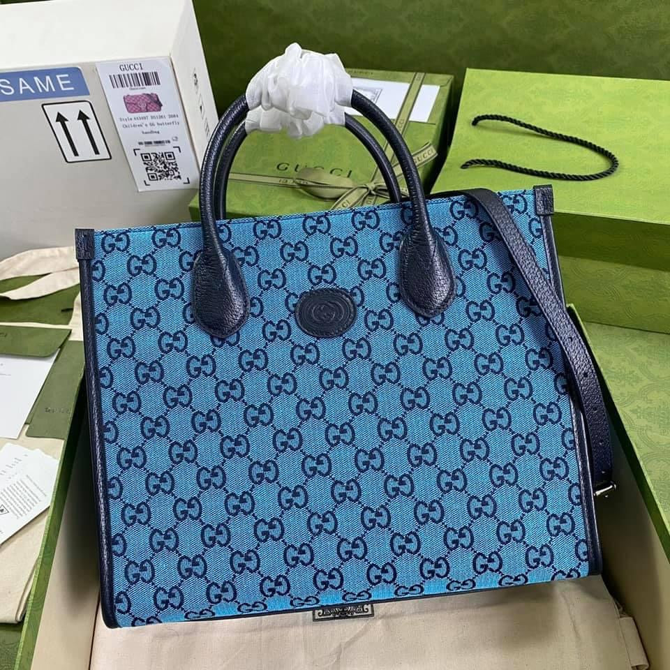 Gucci GG Multicolor Small Tote Bag