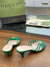 Load image into Gallery viewer, Gucci Women Slide Sandal With Crystals
