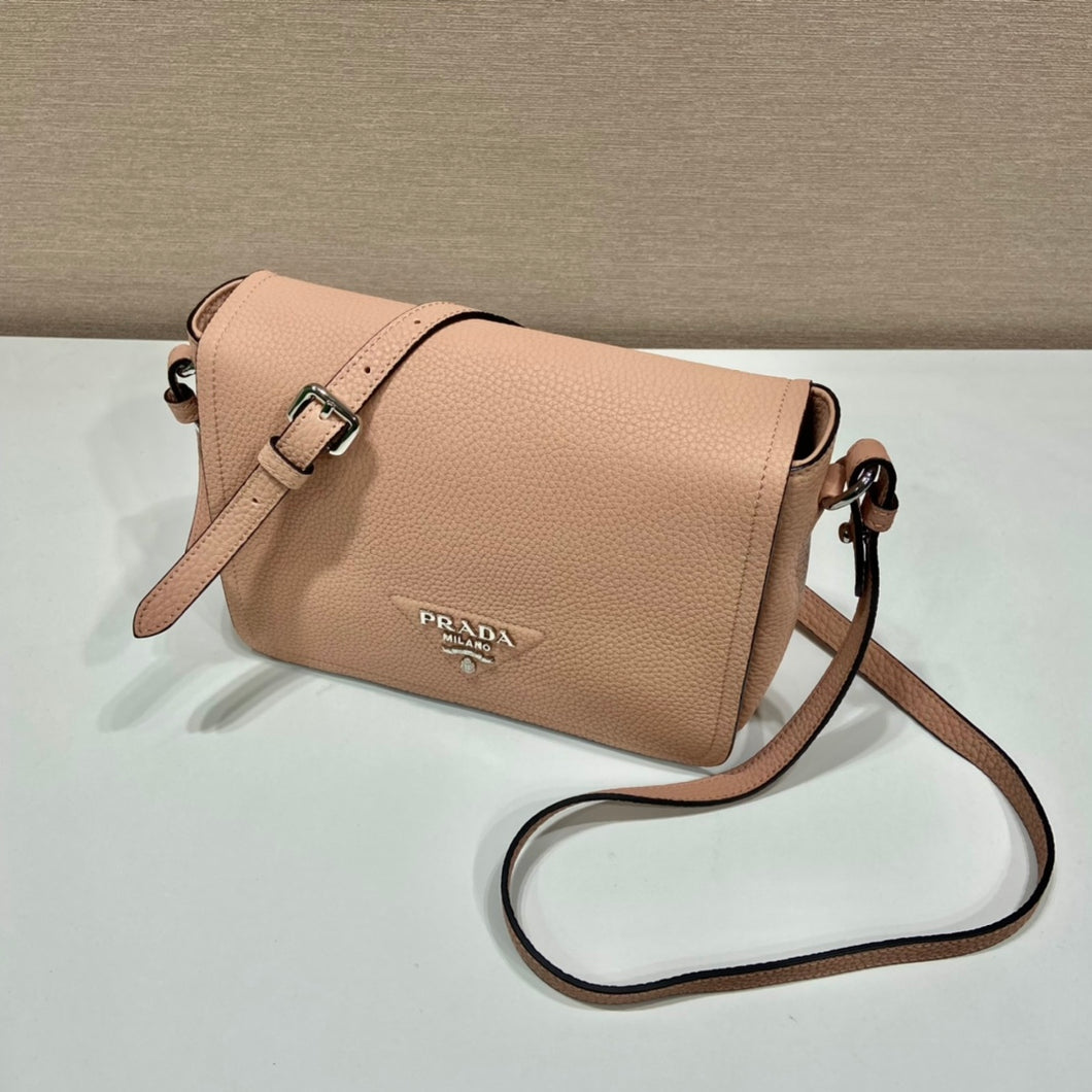 Prada  Leather Shoulder Bag