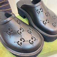 Load image into Gallery viewer, Gucci Platform Perforated G Sandals

