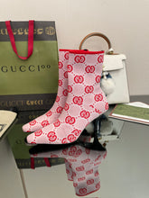 Load image into Gallery viewer, Gucci GG Knit Ankle Boots
