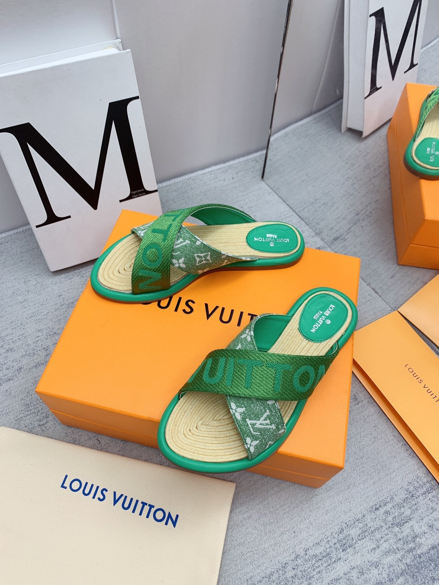 Louis Vuitton, Shoes, Louis Vuitton Maia Flat Sandal
