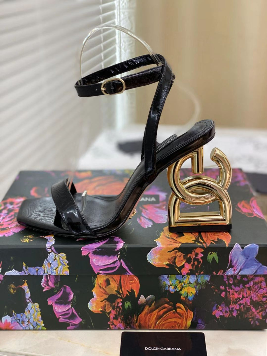 Dolce & Gabbana Patent Leather Sandals
