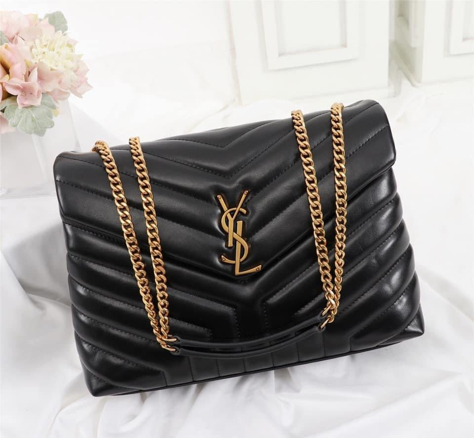 YSL Loulou Medium In Matelasse Y Leather