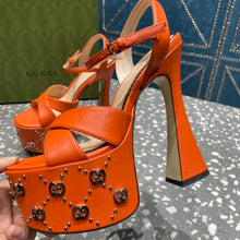 Load image into Gallery viewer, Gucci Interlocking G  Studs Sandal
